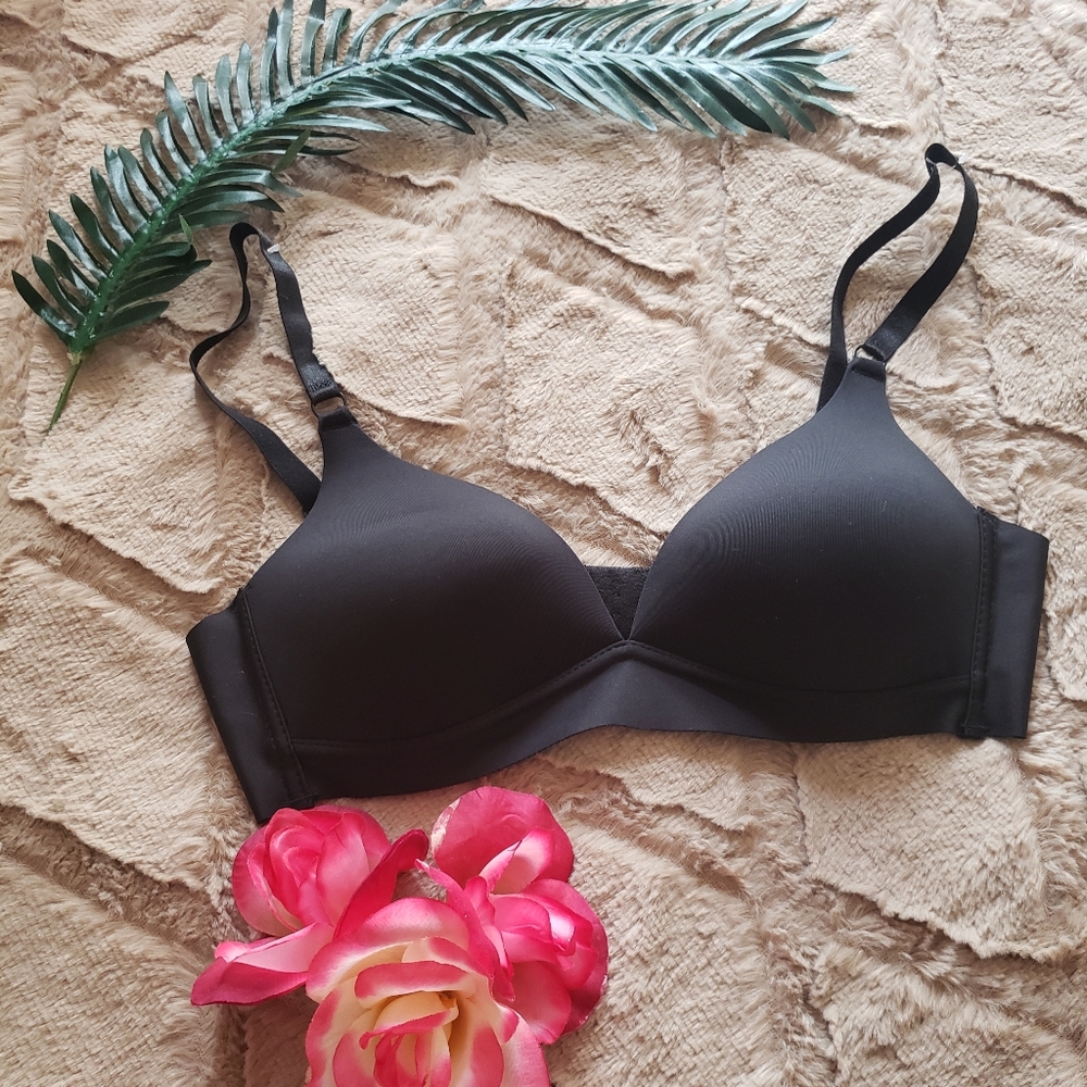 New Black Strim Line Bra
